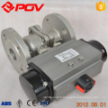 1 1/2'' dn40 flanged 2 way pneumatic steam control valve